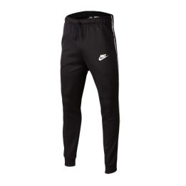 Vaikiškos sportinės kelnės Nike NSW Repeat, juodos