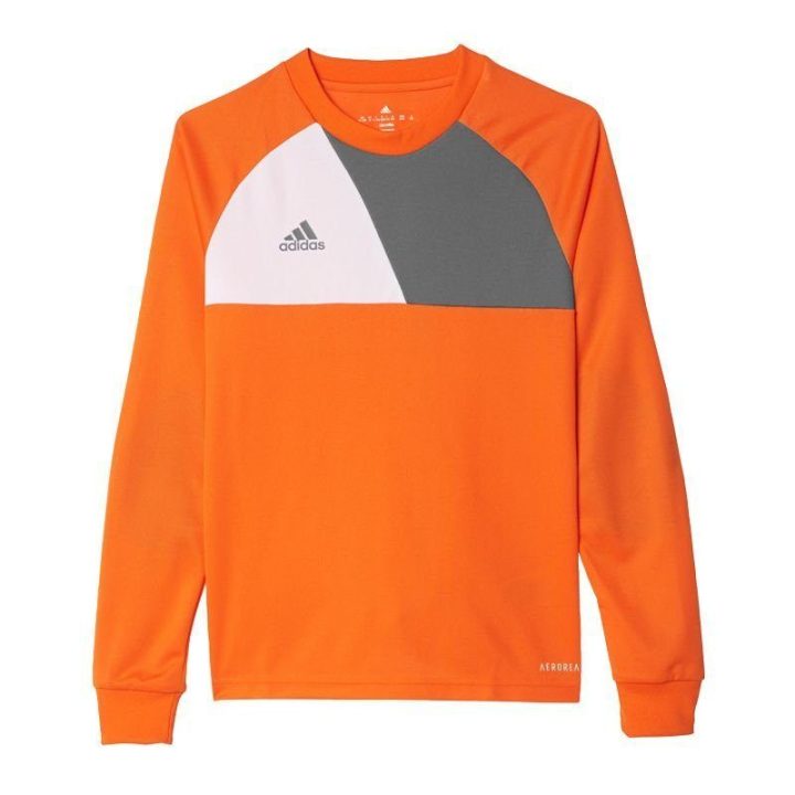 Vartininko džemperis berniukams adidas Assita 17, oranžinis ir pilkas