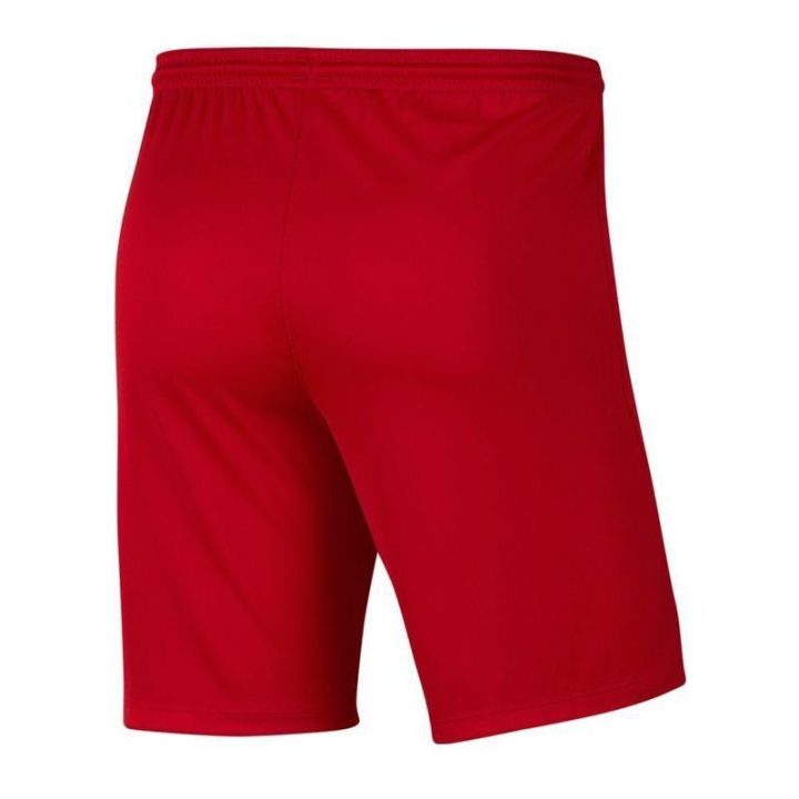 Vaikiški šortai su Dri-FIT Nike Y Park III Knit, raudoni