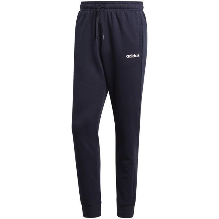 Vyriškos kelnės adidas Essentials su rankogaliais, tamsiai mėlynos