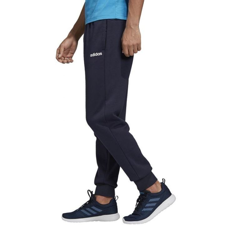 Vyriškos kelnės adidas Essentials su rankogaliais, tamsiai mėlynos