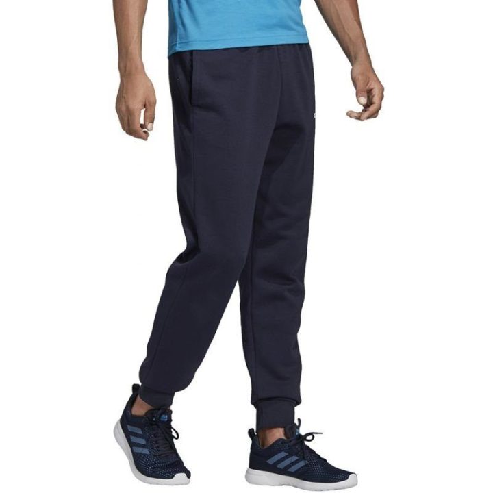Vyriškos kelnės adidas Essentials su rankogaliais, tamsiai mėlynos
