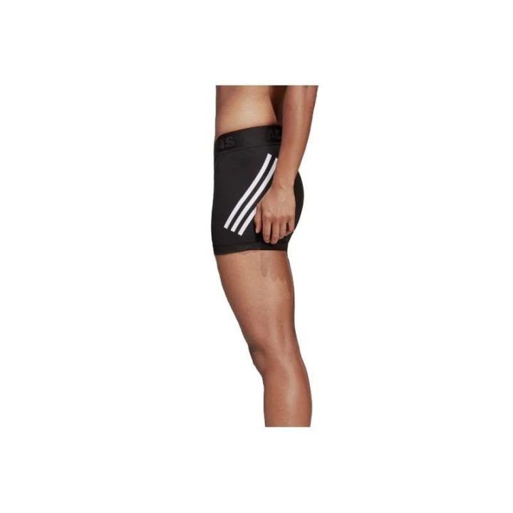 Moteriški šortai adidas Alphaskin Sport 3-Stripes, juodi