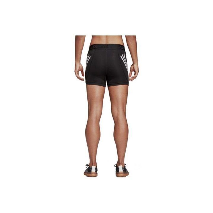 Moteriški šortai adidas Alphaskin Sport 3-Stripes, juodi
