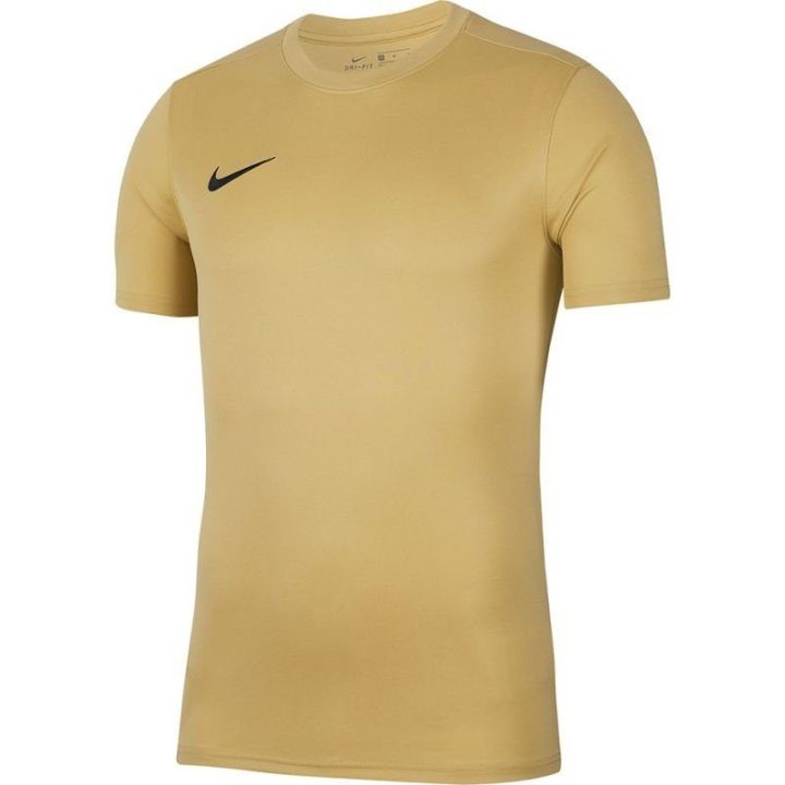 Vyriški prigludusio kirpimo marškinėliai Nike Dry Park VII, aukso