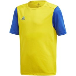 Vaikiški futbolo marškinėliai adidas Estro 19, geltoni ir mėlyni