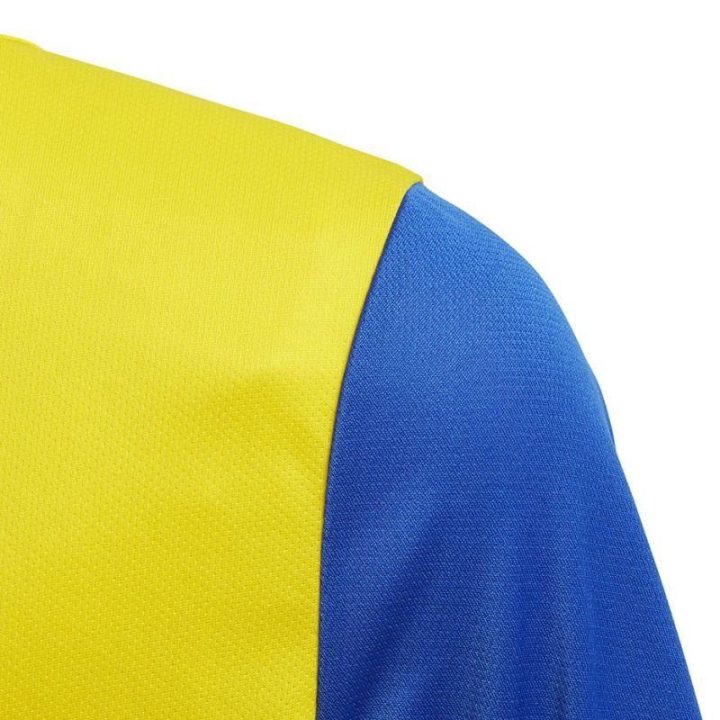 Vaikiški futbolo marškinėliai adidas Estro 19, geltoni ir mėlyni