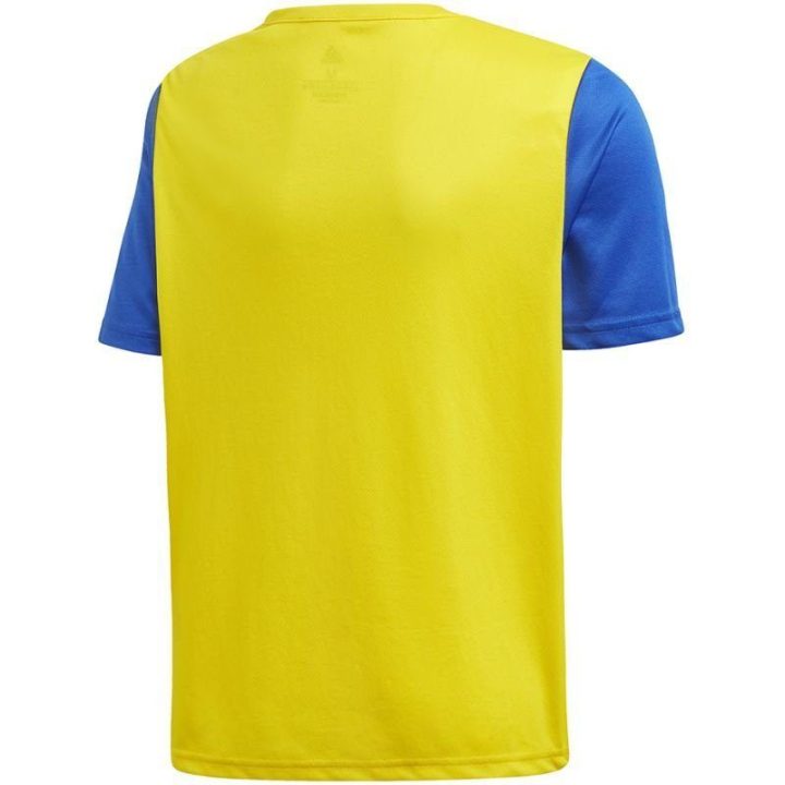 Vaikiški futbolo marškinėliai adidas Estro 19, geltoni ir mėlyni