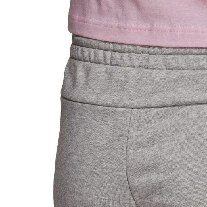 Moteriški medvilniniai šortai adidas Essentials Solid, pilki