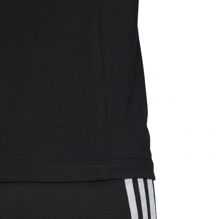 Moteriški medvilniniai marškinėliai adidas Trefoil FM3311, juodi