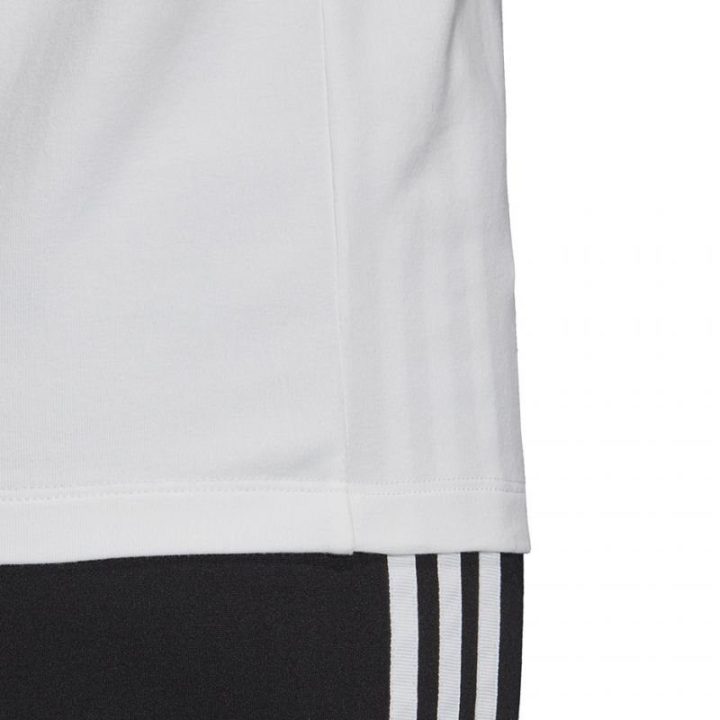 Moteriški medvilniniai marškinėliai adidas Trefoil Tee, balti