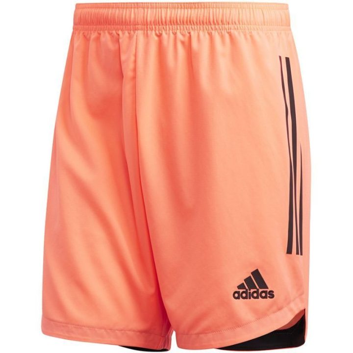Vyriški futbolo šortai adidas Condivo 20, koraliniai