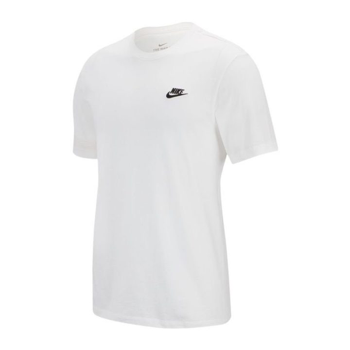 Vyriški medvilniniai marškinėliai Nike NSW Club, balti