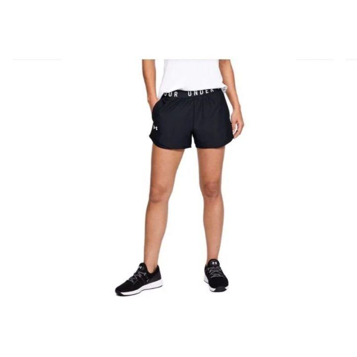 Moteriški laisvo kirpimo šortai Under Armour Play Up 3.0, juodi