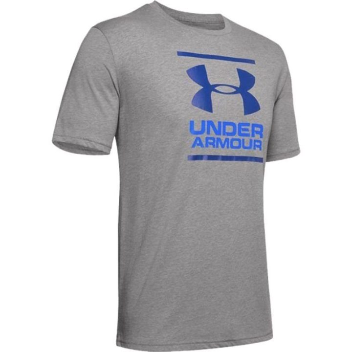 Vyriški medvilniniai marškinėliai Under Armour GL Foundation, pilki