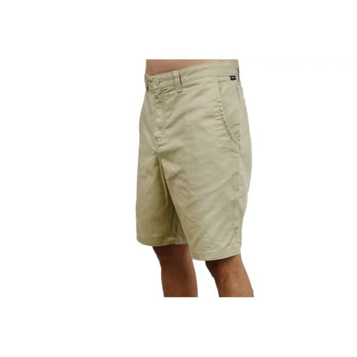 Vyriški laisvo kirpimo šortai Vans Authentic Stretch 50, smėlio