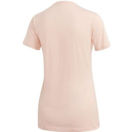 Moteriški medvilniniai marškinėliai adidas BOS CO, persikiniai