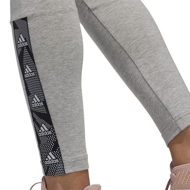 Moteriškos tamprės aukštu liemeniu adidas Essentials Tape, pilkos