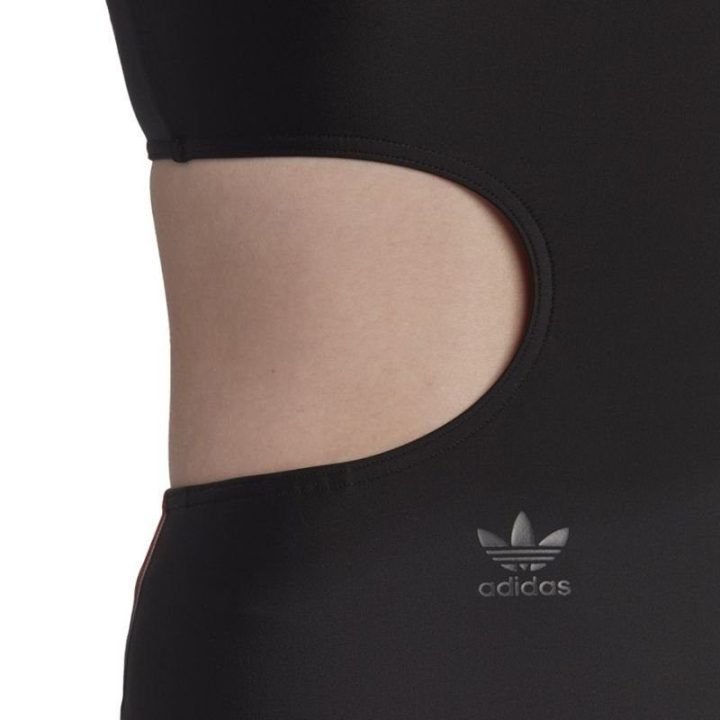 Moteriškas maudymosi kostiumėlis adidas Originals Adicolor, juodas