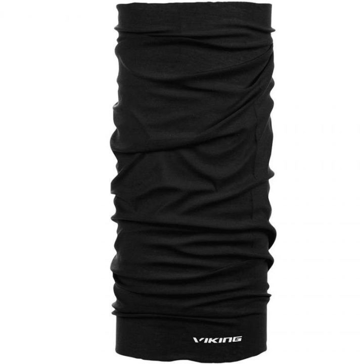 Uniseks bandana su Polartec fliso juosta Viking 1214, juoda
