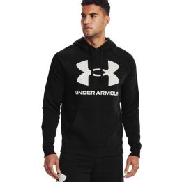 Vyriškas džemperis Under Armour Rival Fleece Big Logo HD, juodas
