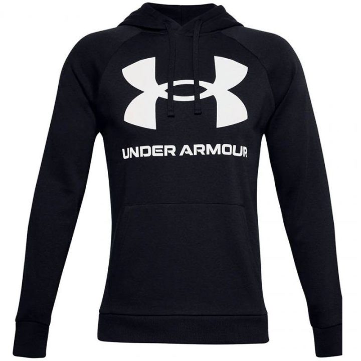 Vyriškas džemperis Under Armour Rival Fleece Big Logo HD, juodas
