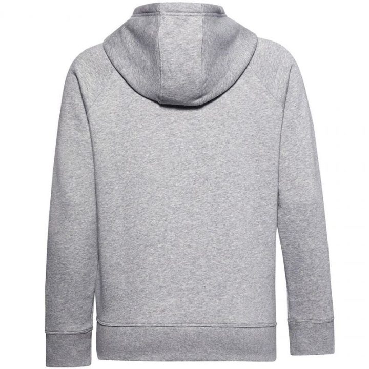 Moteriškas džemperis su gobtuvu Under Armour Rival Fleece, pilkas