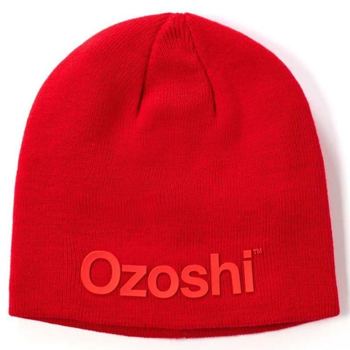 Žieminė megzta kepurė Ozoshi Hiroto Classic, raudona
