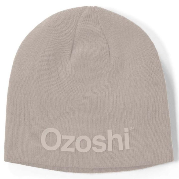Žieminė megzta kepurė Ozoshi Hiroto Classic, pilka