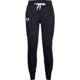 Moteriškos sportinės kelnės Under Armour Rival Fleece, juodos