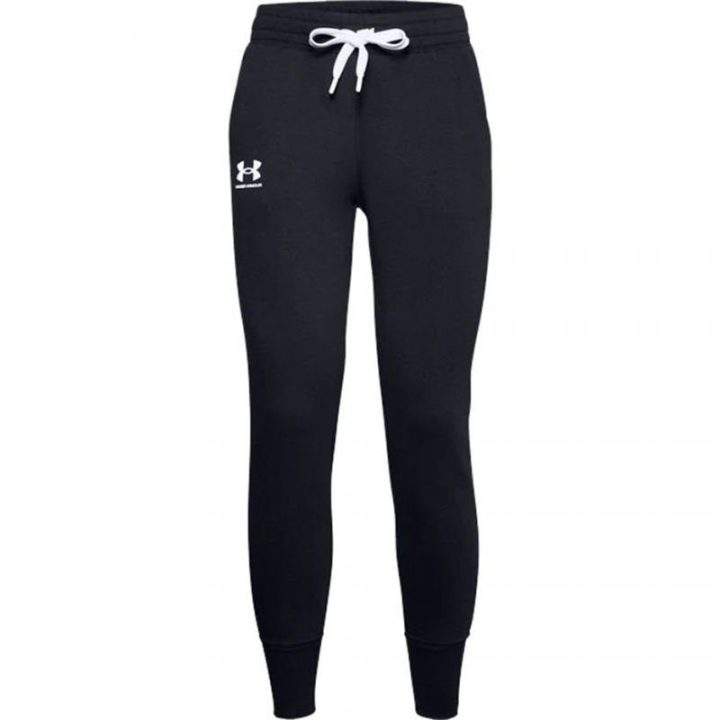 Moteriškos sportinės kelnės Under Armour Rival Fleece, juodos