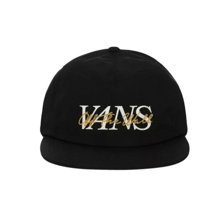 Kepurė su snapeliu Vans On The Vans Shallow Cap, juoda