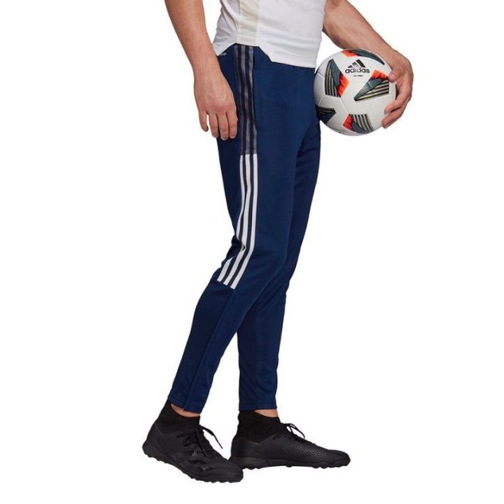 Vyriškos sportinės kelnės adidas Tiro 21, tamsiai mėlynos
