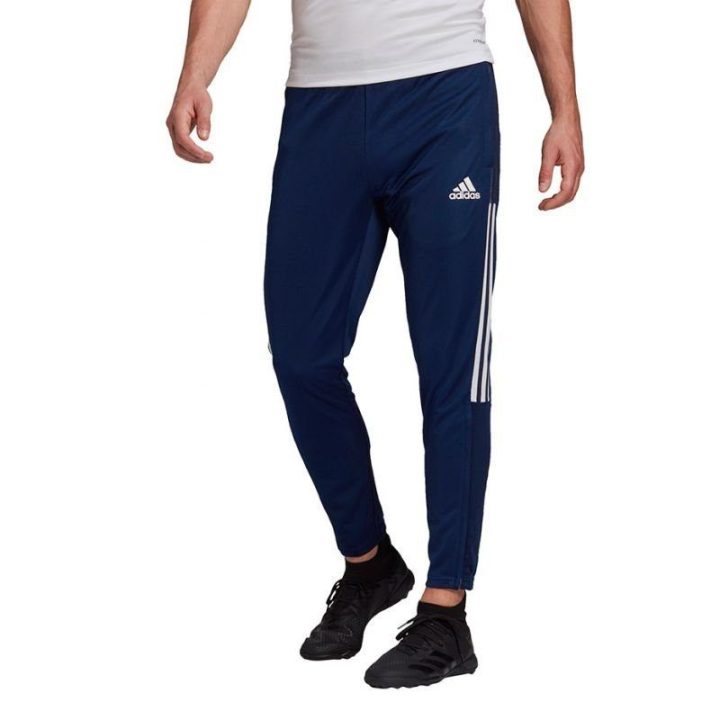 Vyriškos sportinės kelnės adidas Tiro 21, tamsiai mėlynos