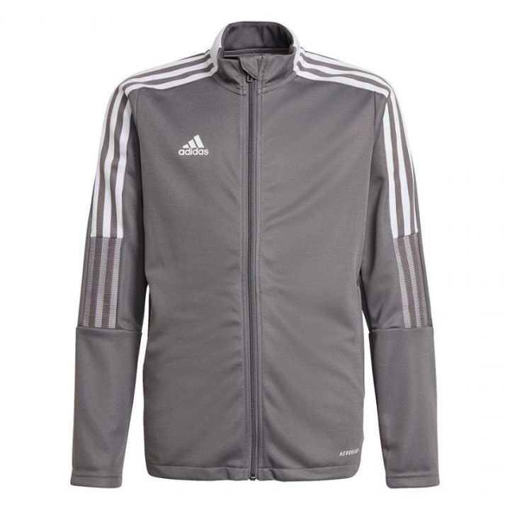 Vaikiškas futbolo džemperis adidas Tiro 21 Track, pilkas