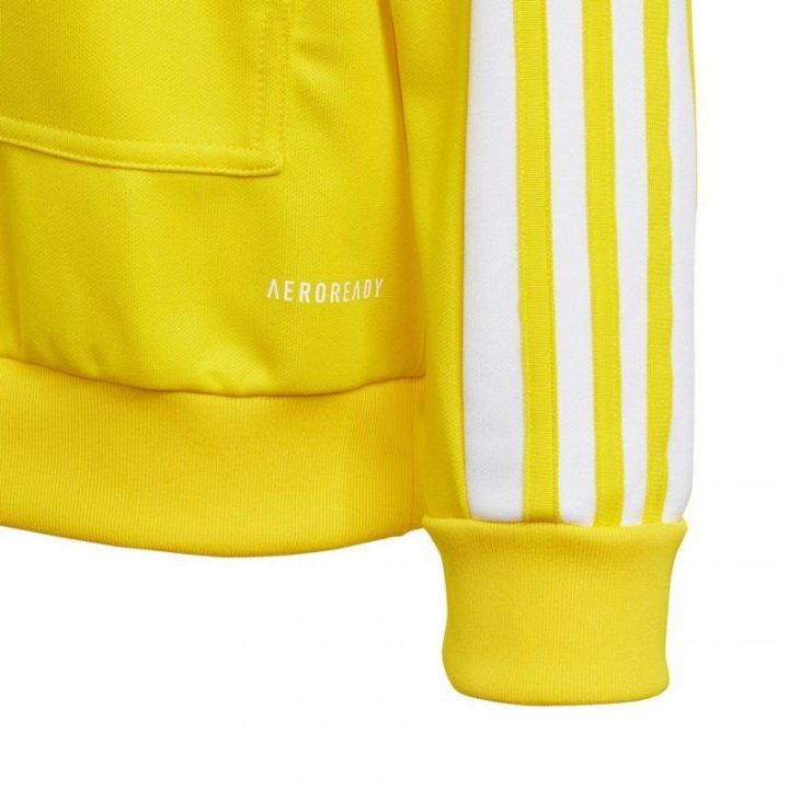 Vaikiškas džemperis su gobtuvu adidas Squadra 21, geltonas