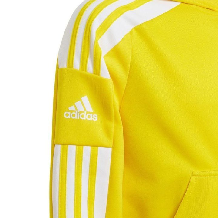Vaikiškas džemperis su gobtuvu adidas Squadra 21, geltonas