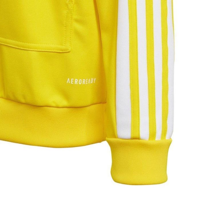 Vaikiškas džemperis su gobtuvu adidas Squadra 21, geltonas