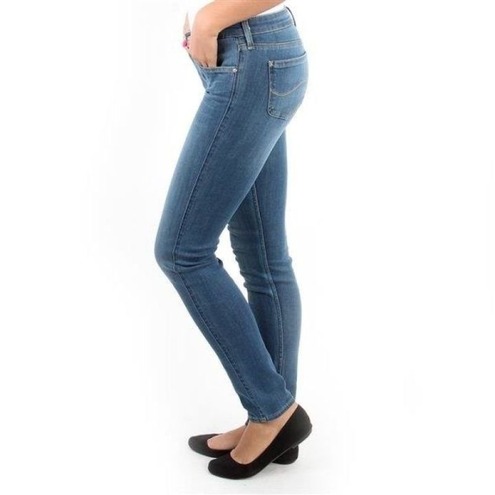 Moteriškos medvilninės kelnės Lee Lynn Skinny