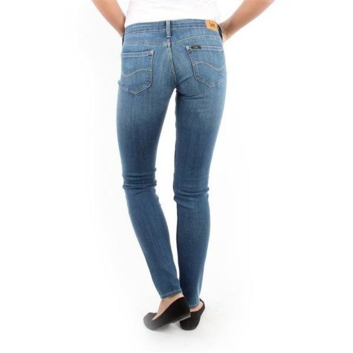 Moteriškos medvilninės kelnės Lee Lynn Skinny