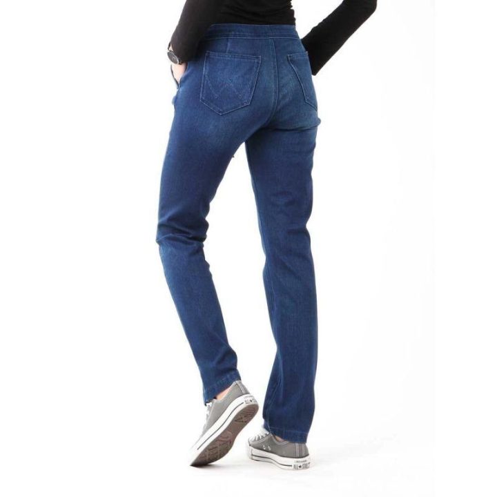 Moteriški medvilniniai džinsai Wrangler Slouchy Cosy, mėlyni