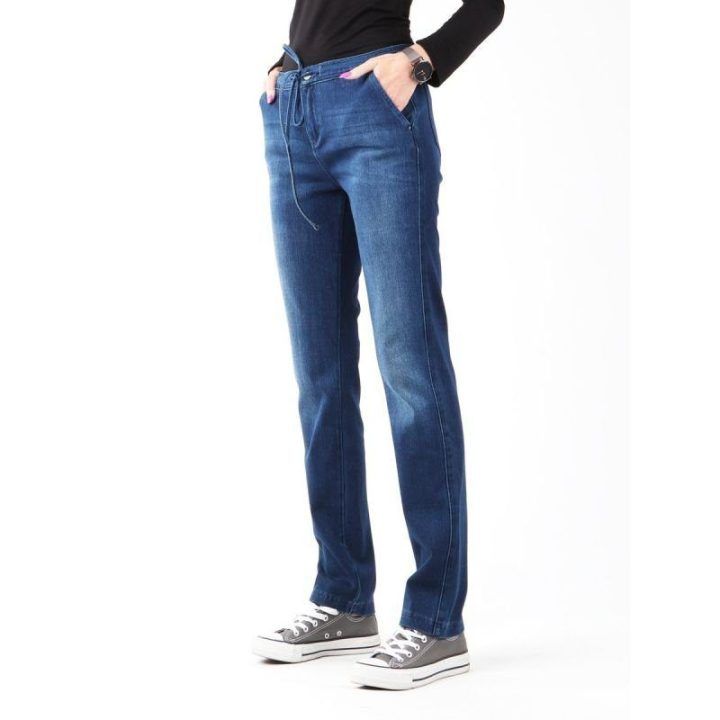 Moteriški medvilniniai džinsai Wrangler Slouchy Cosy, mėlyni