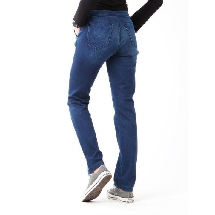 Moteriški medvilniniai džinsai Wrangler Slouchy Cosy, mėlyni