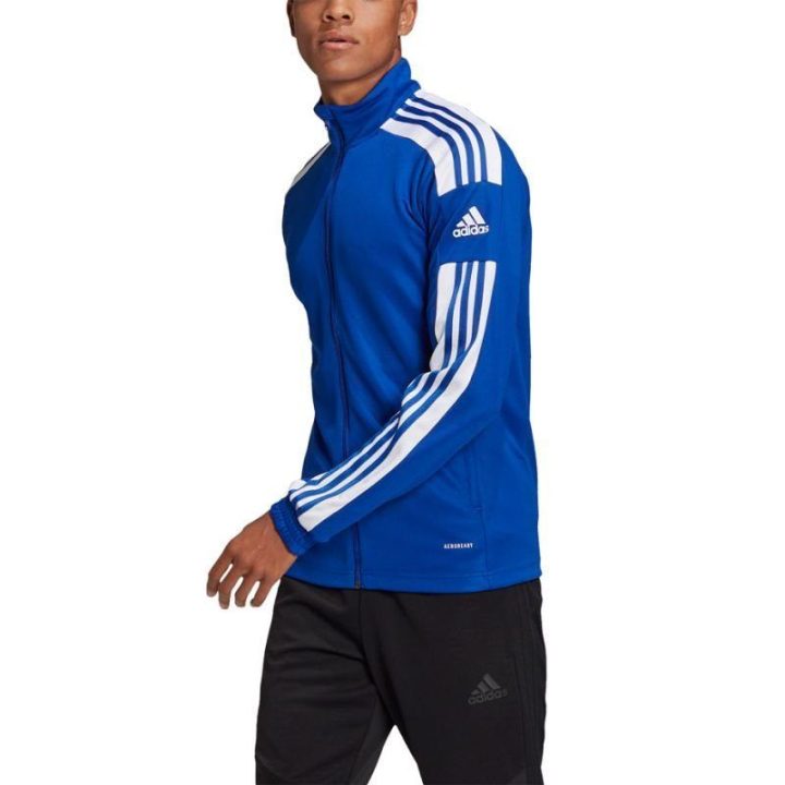 Vyriškas džemperis su užtrauktuku adidas Squadra 21 Training, mėlynas