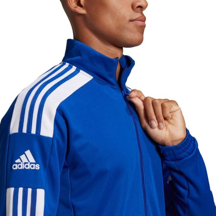 Vyriškas džemperis su užtrauktuku adidas Squadra 21 Training, mėlynas