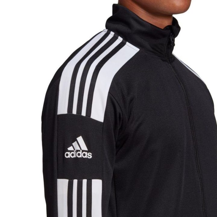 Vyriškas džemperis su užtrauktuku adidas Squadra 21, juodas