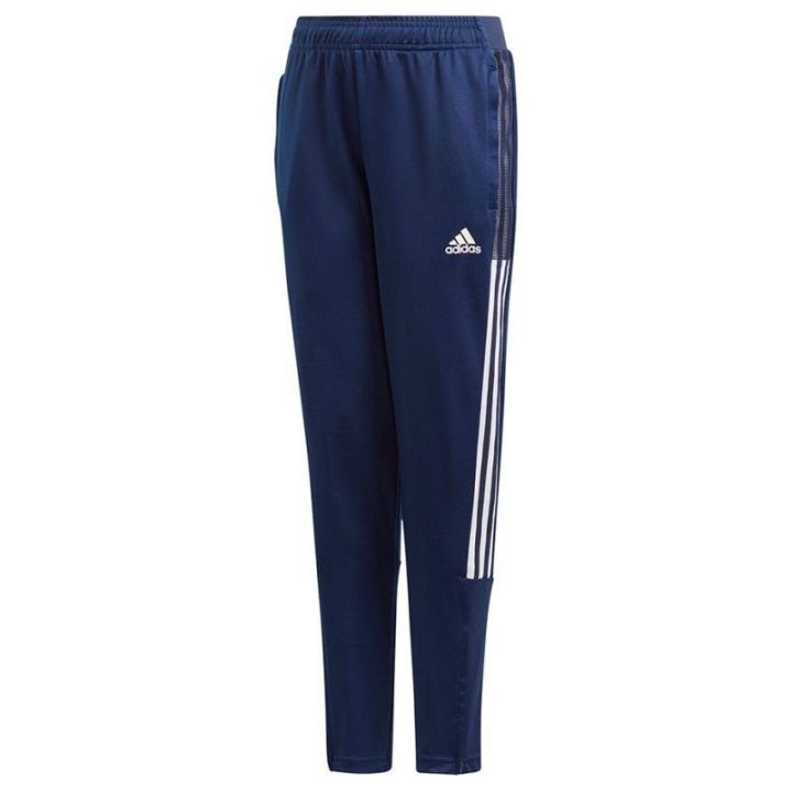 Vaikiškos sportinės kelnės adidas Tiro 21 Training, tamsiai mėlynos