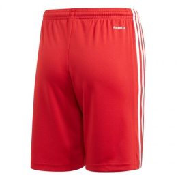 Vaikiški futbolo šortai su raišteliu adidas Squadra 21, raudoni