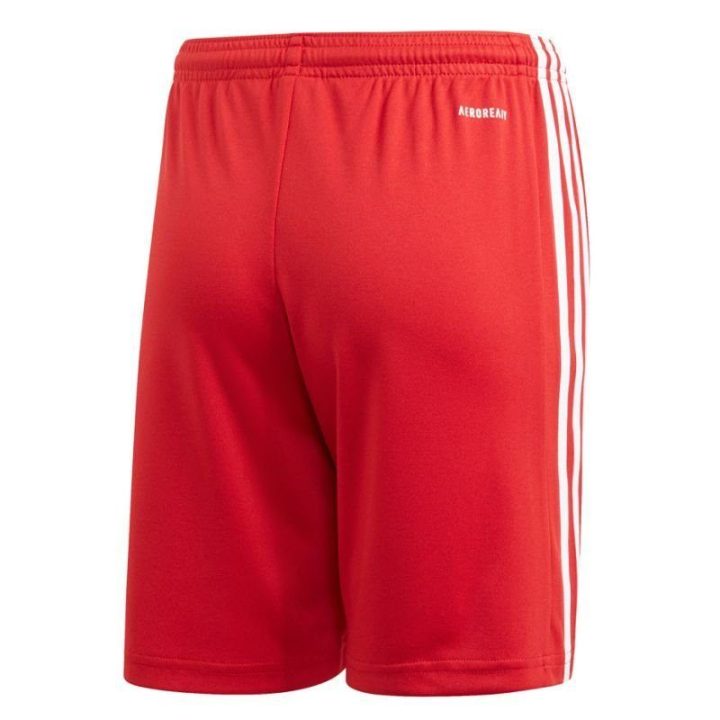 Vaikiški futbolo šortai su raišteliu adidas Squadra 21, raudoni