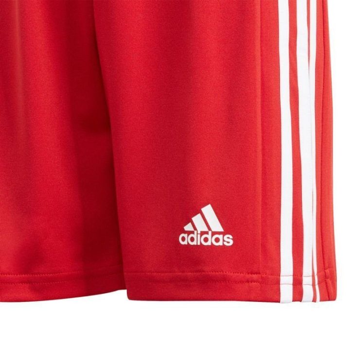 Vaikiški futbolo šortai su raišteliu adidas Squadra 21, raudoni